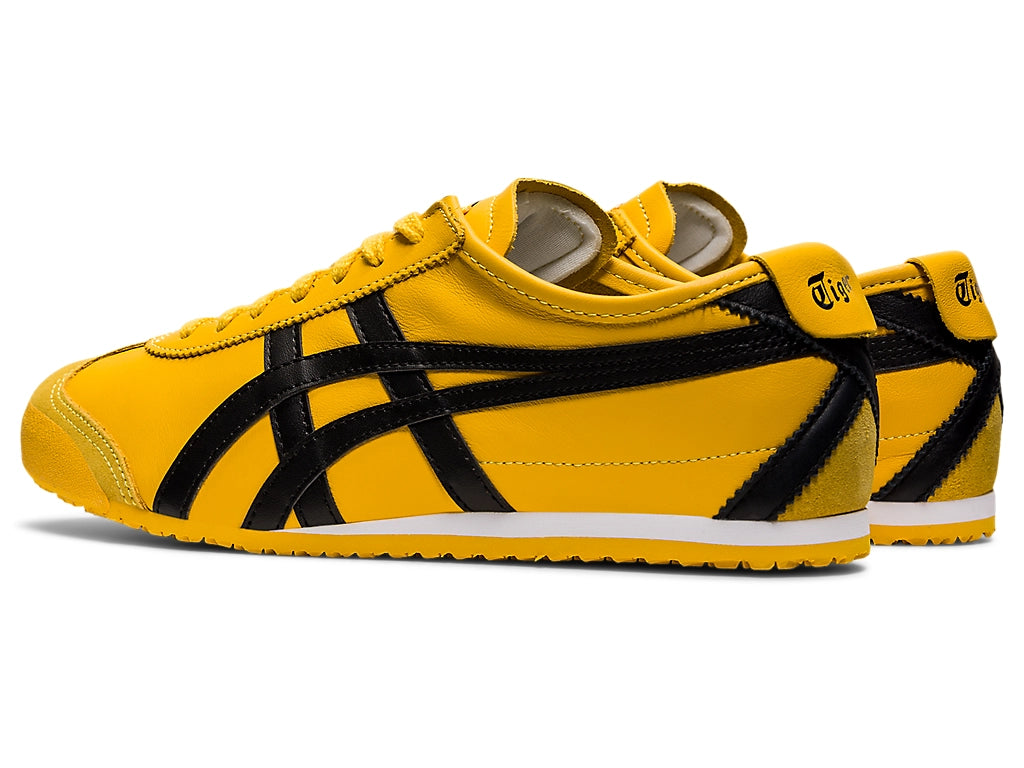 Onitsuka Tiger Mexico 66 Yellow Black - Vista Lateral Esquerda