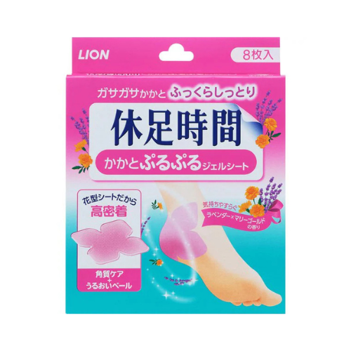 Kyusoku Jikan Heel Pupuru Gel Sheets – 8 Sheets