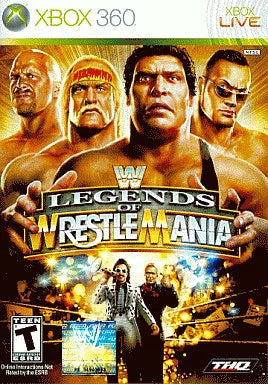 XBOX360 WWE LEGENDS OF WRESTLEMANIA