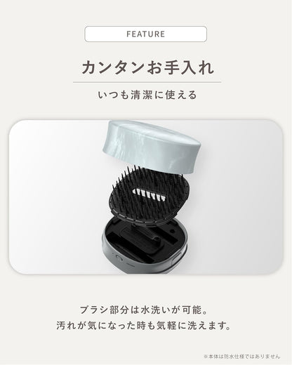 SHARP 1B-B1 Smoome Plasmacluster Hair Brush - Preto