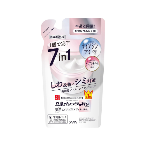 Sana Namerakahonpo Gel Creme Multifuncional 7 em 1 - Refil 100g