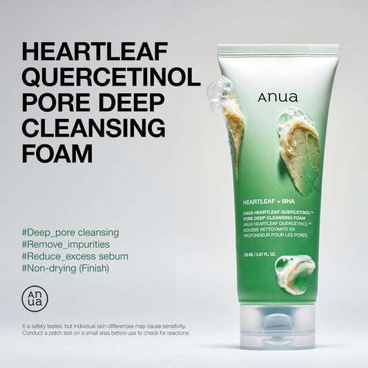 ANUA Heartleaf Quercetinol Deep Cleansing Foam 150ml