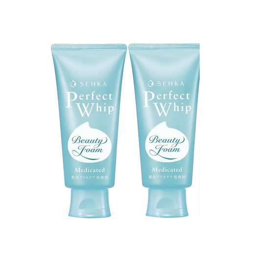 Senka Perfect Whip Acne Care - Sabonete Facial para cuidados da Acne (120g x 2 peças)