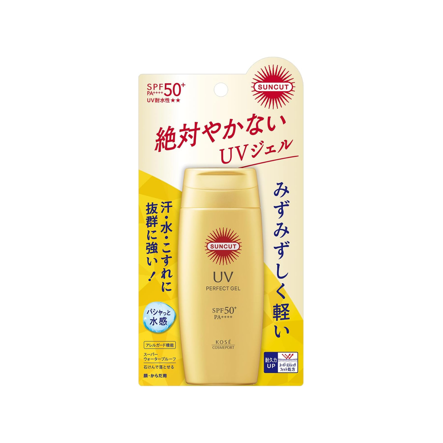 KOSE Suncut Perfect UV Gel 80g - SPF50+ PA++++