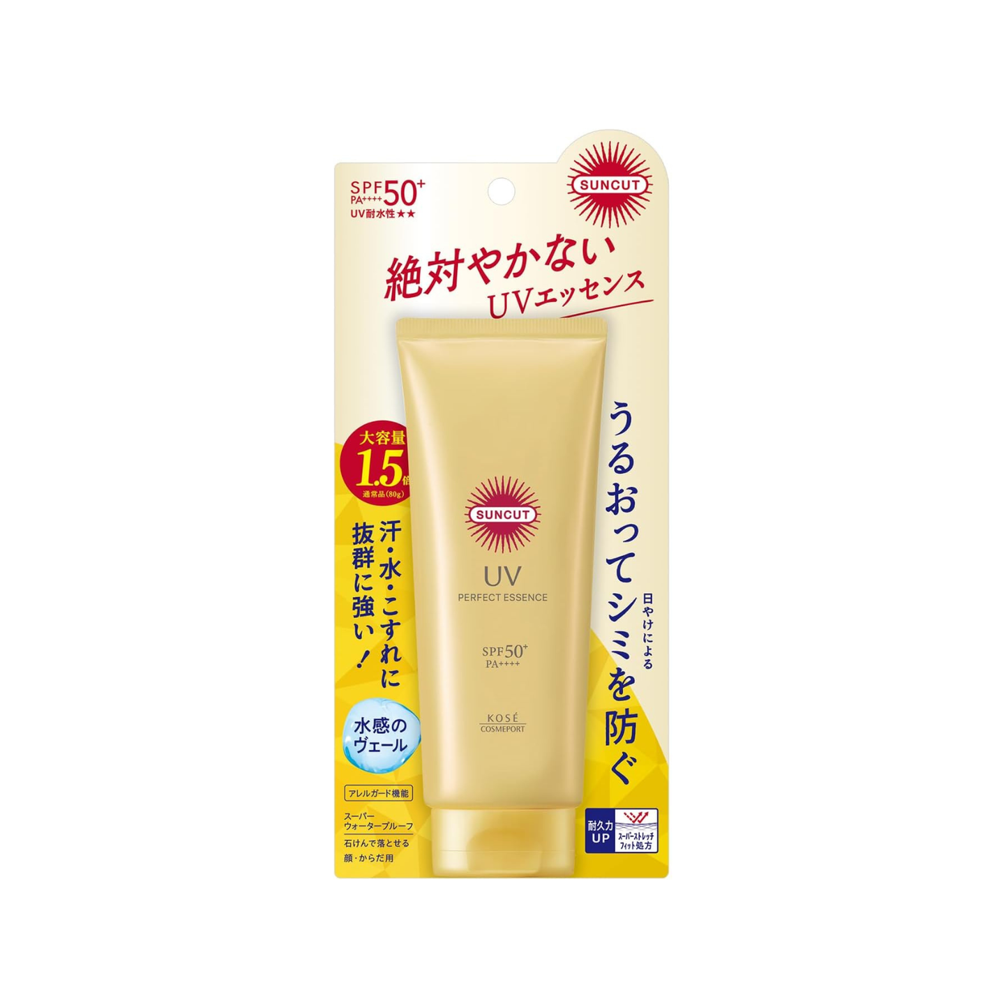 KOSE Suncut Perfect UV Essence 120g - SPF50+ PA++++