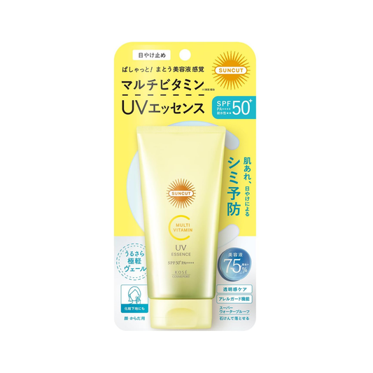 KOSE Suncut Multi-Vitamin UV Essence 80g - SPF50+ PA++++