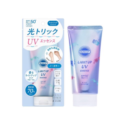 KOSE Suncut Light Up UV Essence 80g - SPF50+ PA++++