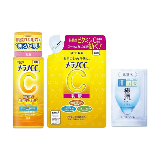 Melano CC Whitening Emulsion 120ml + Refil 120ml (Kit 1+1)