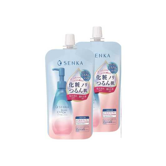 SENKA Beauty Clear Oil -Refil (160ml x 2 peças)
